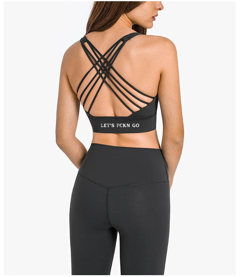 LFG Labs sport bra back